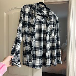 Black & White Flannel